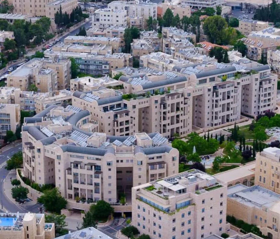 beautiful luxury complex in the heart of Jerusalem