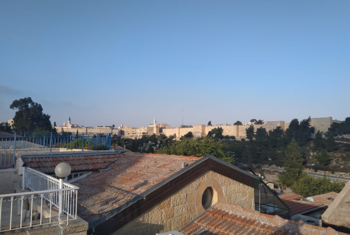 View From Historic Neighborhood Of Yemin Moshe | Jerusalem