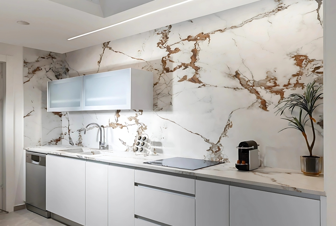 Savyon View Tower Apartment Kitchen - Jhomes