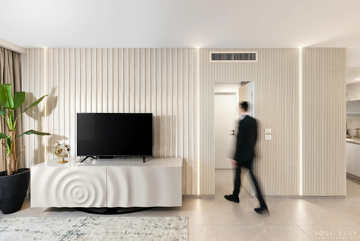 Spacious Living Room in Savyon View Tower | Jerusalem Real Estate